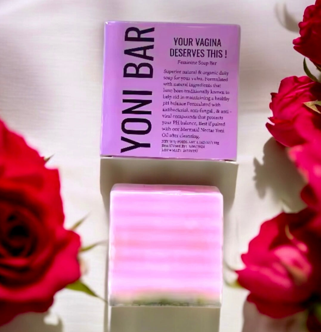 Handmade Plant Based Yoni Bar Natural Cold Process Soap