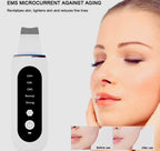 Ultrasonic Face Shovel Cleanser 5 Modes Skin Care Tool with LED Display