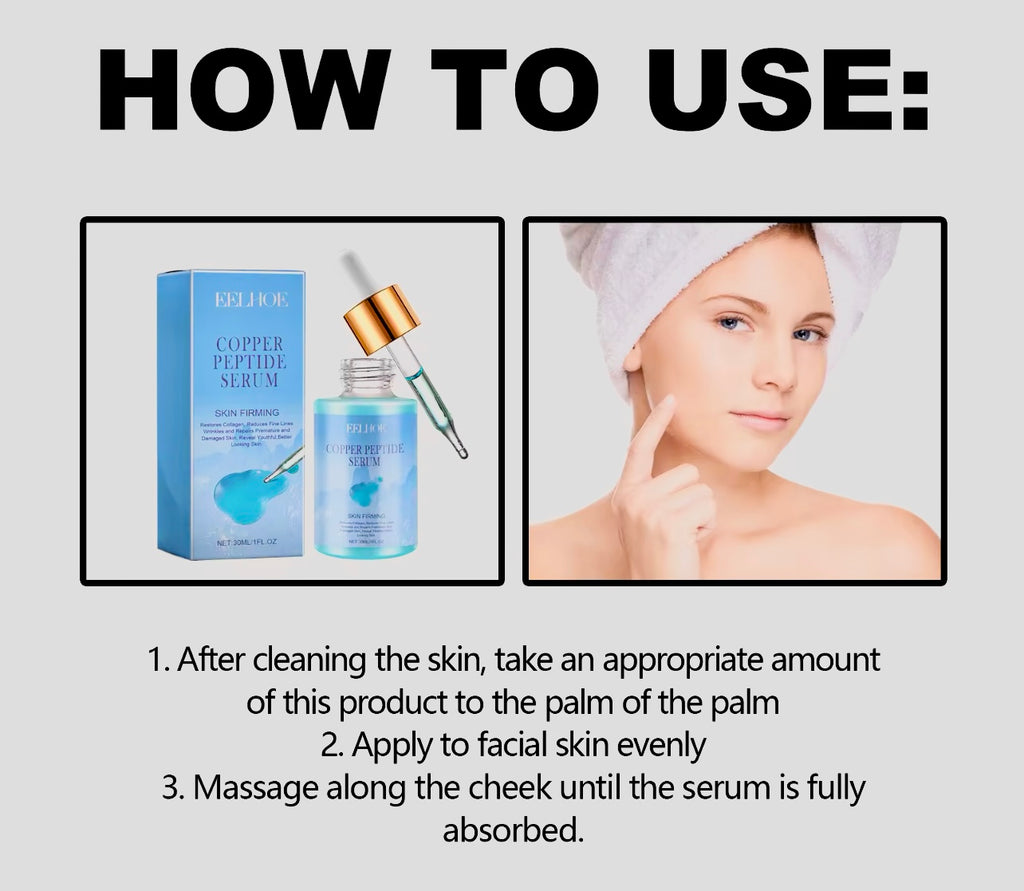 Copper Peptide Facial Essence Anti-Wrinkle & Deep Hydration