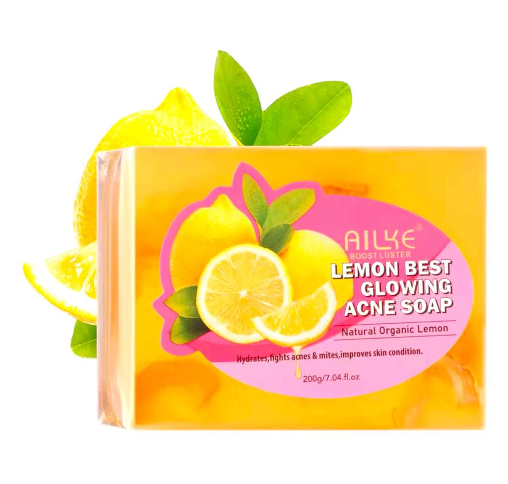 Organic Lemon Whitening Soap Acne & Dark Spot Remover