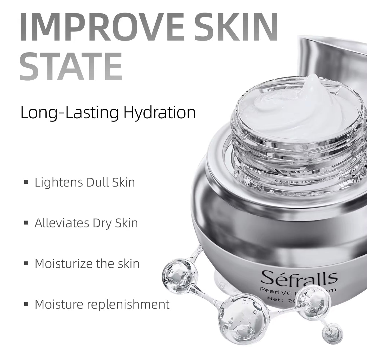 Pearl VC Day Cream Hydrating & Firming Face Moisturizer