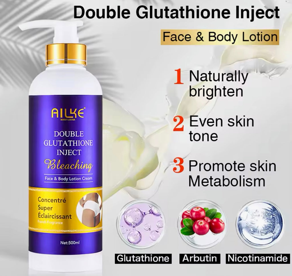Brightening Face & Body Serum with Glutathione, Aloe Vera & Vitamin C