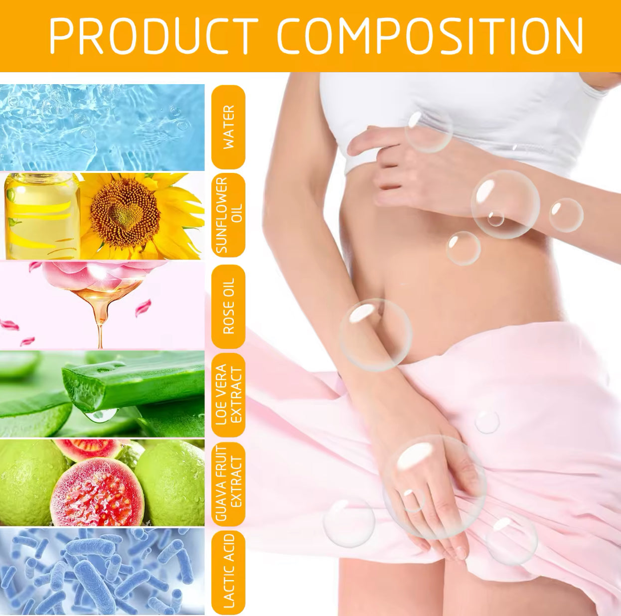 Women’s Refreshing & Moisturizing Shower Gel Long Lasting Fragrance