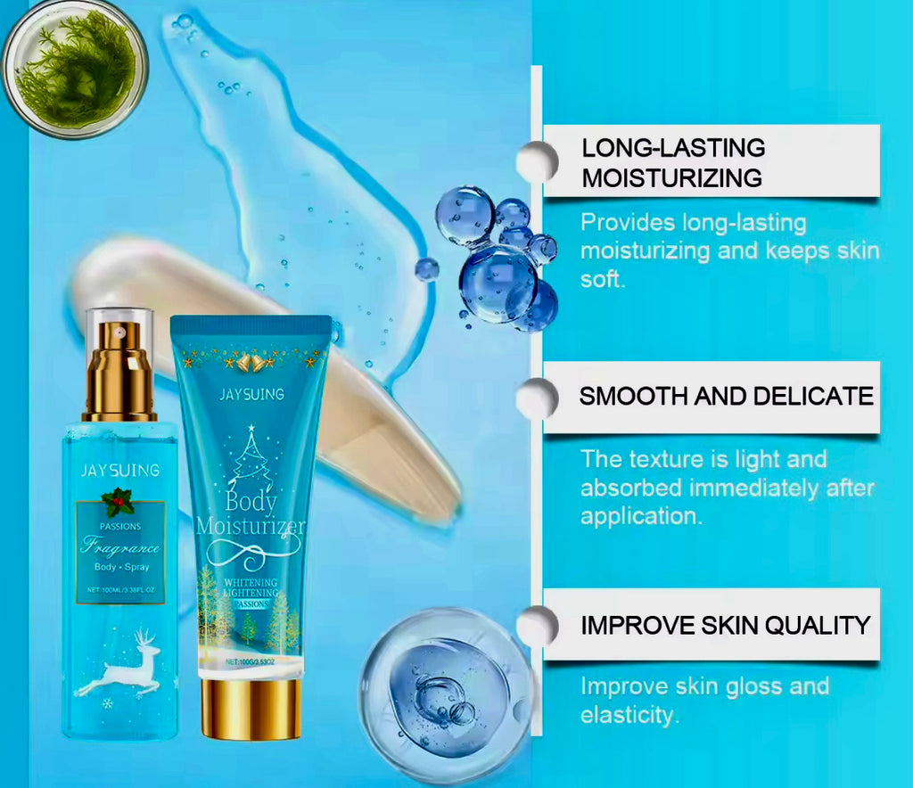 Scented Moisturizing Cream Spray 200ml Long-Lasting Body Lotion & Deodorant