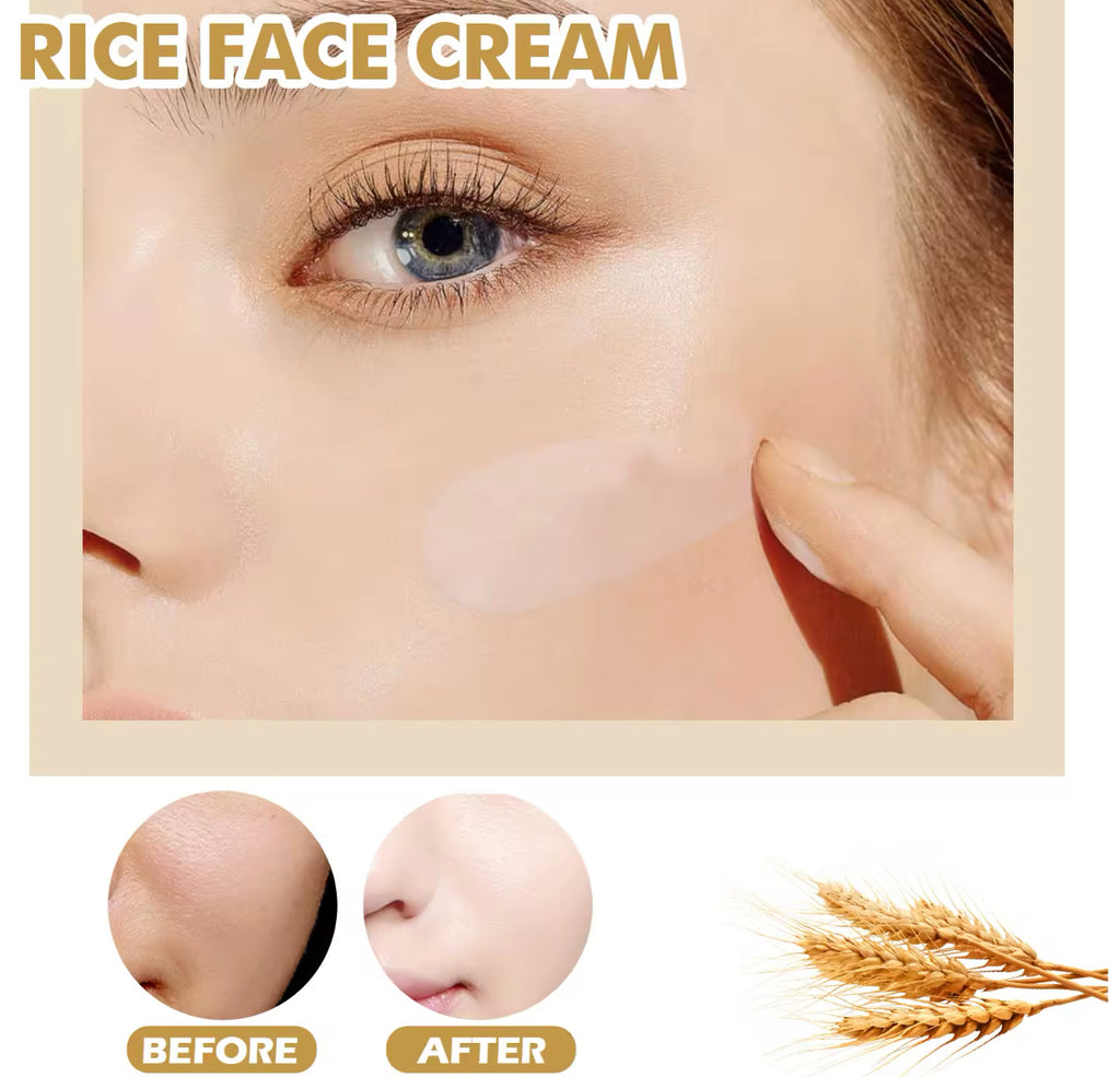 Rice Face Cream Hydrating & Firming Facial Moisturizer