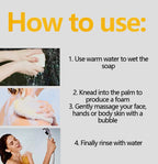 Turmeric & Kojic Acid Brightening Soap Fade Spots & Clear Skin