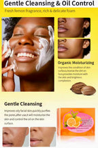Organic Lemon Whitening Soap Acne & Dark Spot Remover