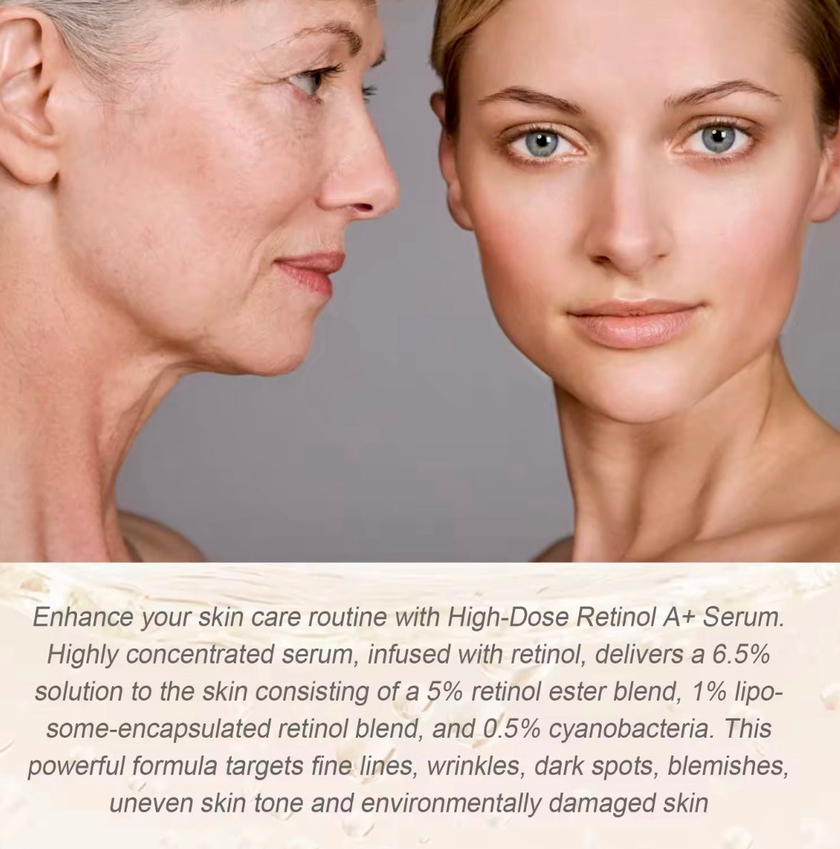 Retinol Face Serum Dark Spot Remover & Acne Mark Fader