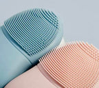 Double-Head Silicone Face Wash Brush Manual Pore Cleansing & Makeup Remover