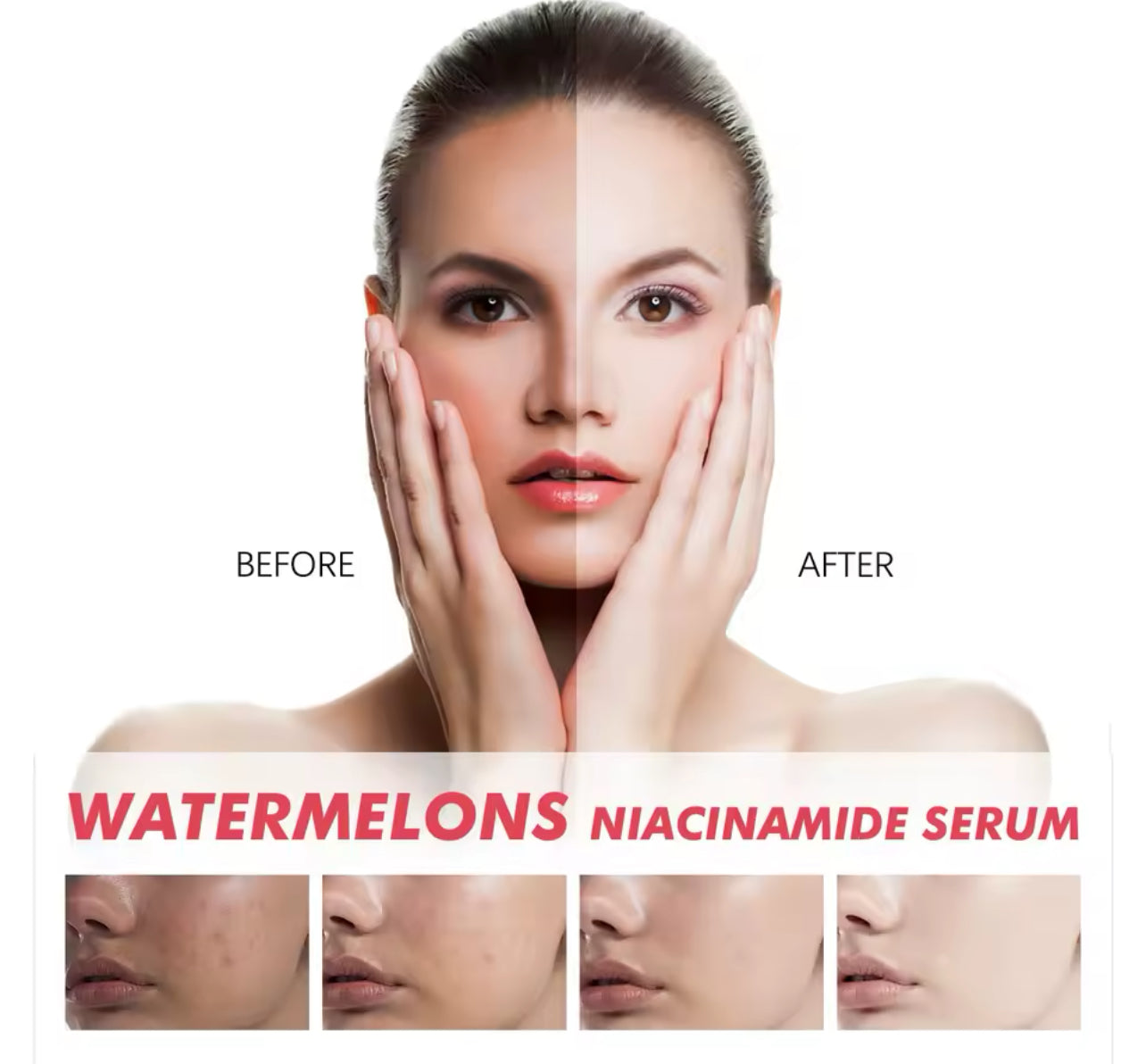 Niacinamide Dew Serum Primer Brightening & Moisturizing Makeup Base