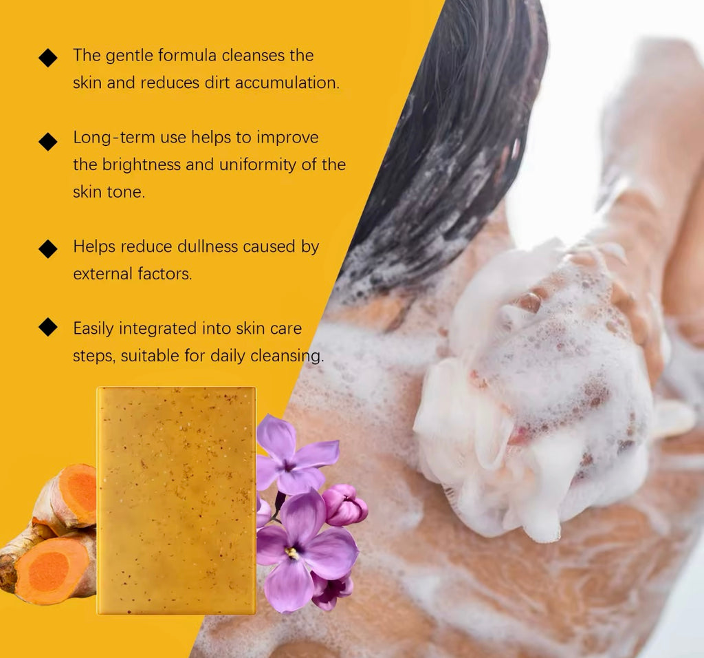 Turmeric & Clove Facial & Body Soap Dark Spot Remover & Skin Nourisher