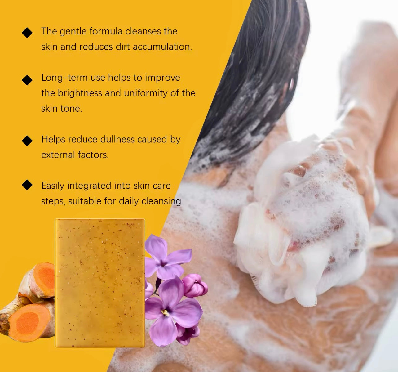 Turmeric & Clove Facial & Body Soap Dark Spot Remover & Skin Nourisher