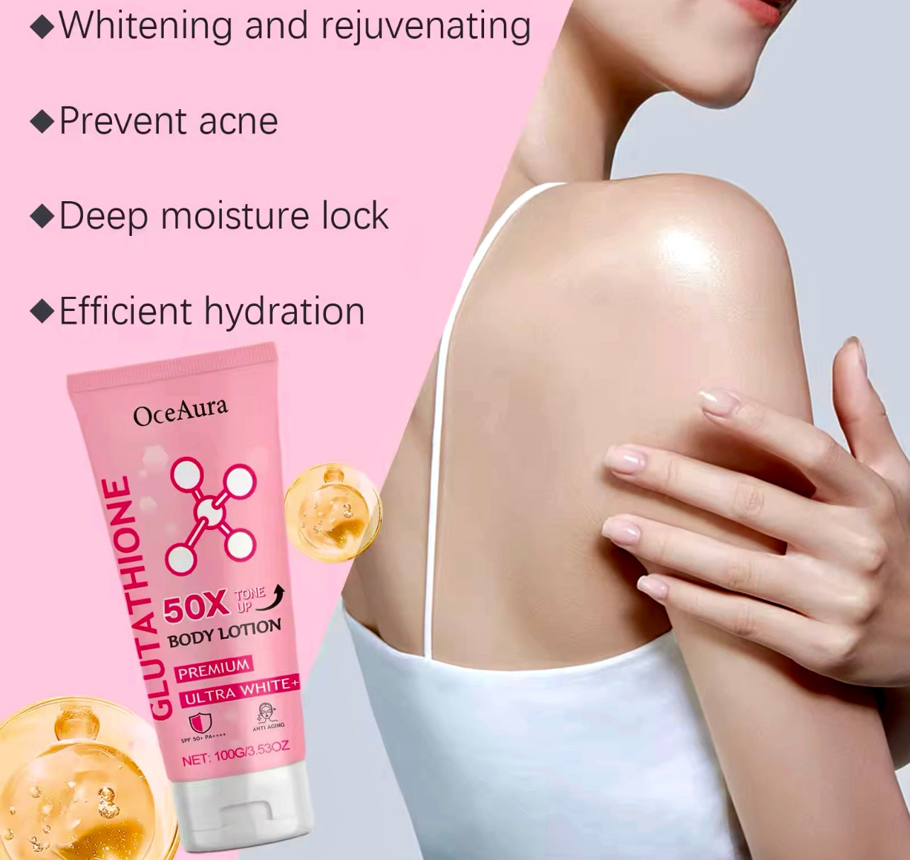 Brightening Body Cream Dark Spot Remover & Skin Whitening Lotion