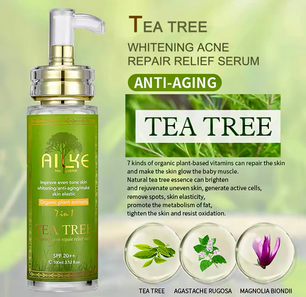 Hydrating & Brightening Serum Collagen & Glutathione Formula