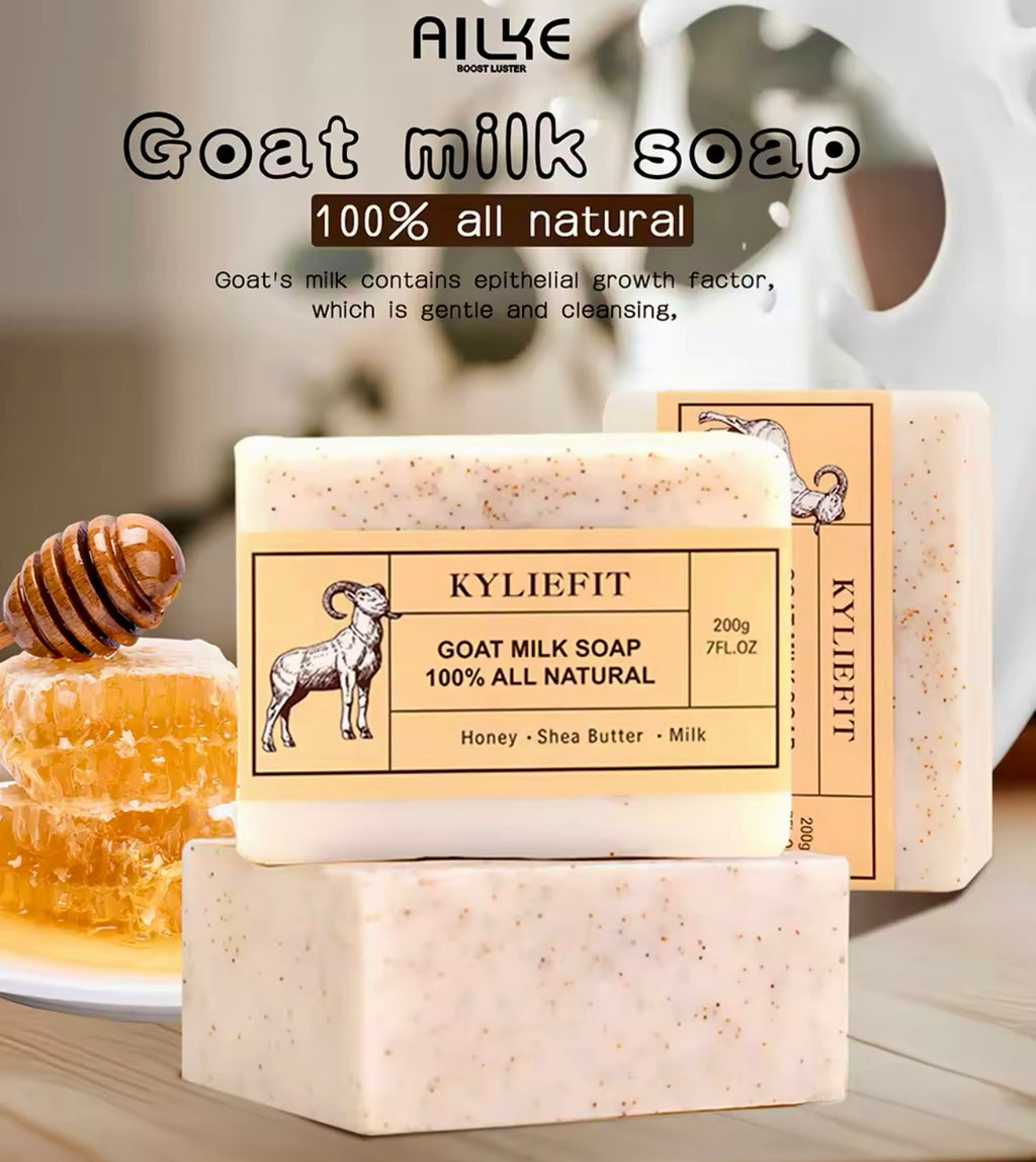 Organic Goat Milk Soap Bar Nourishing & Whitening