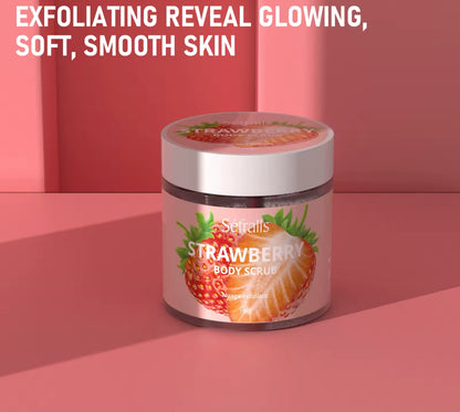 Strawberry Body Scrub Exfoliating & Hydrating Scrub