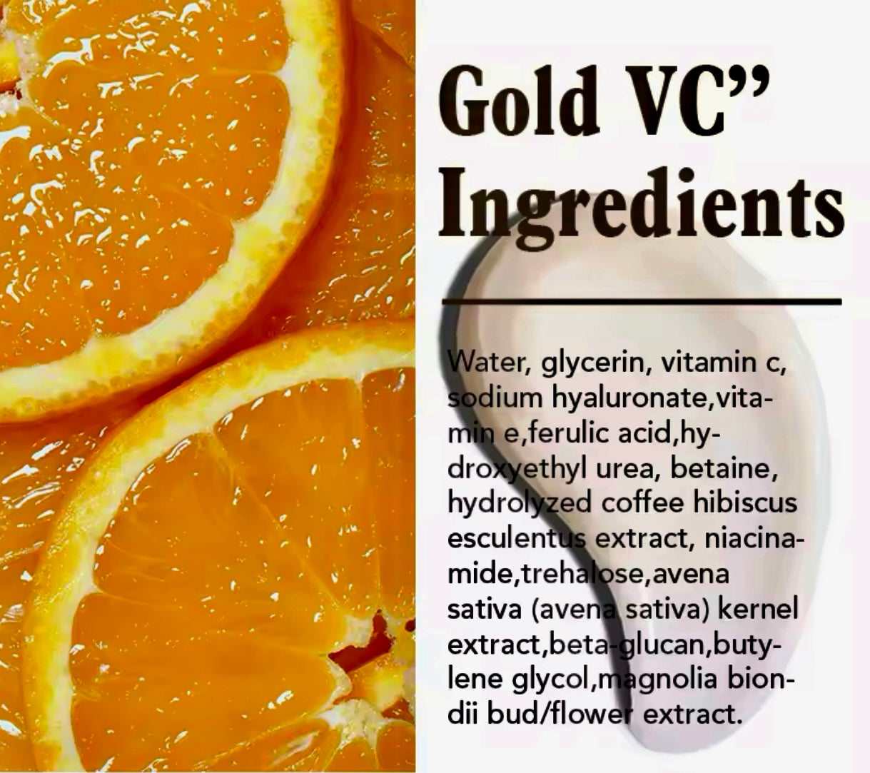 Lightening Body Cream Vitamin C & Hyaluronic Acid Hydrating & Ton Correcting