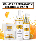 Lightening Body Cream Vitamin C & Hyaluronic Acid Hydrating & Ton Correcting