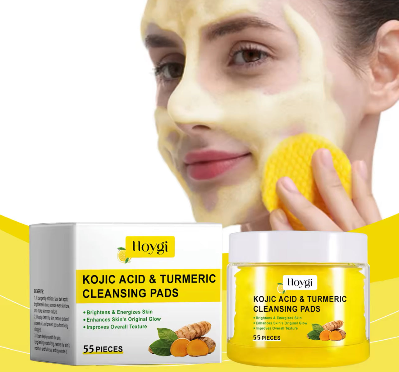 Hoygi Turmeric Facial Cleanser Oil Control & Acne Care