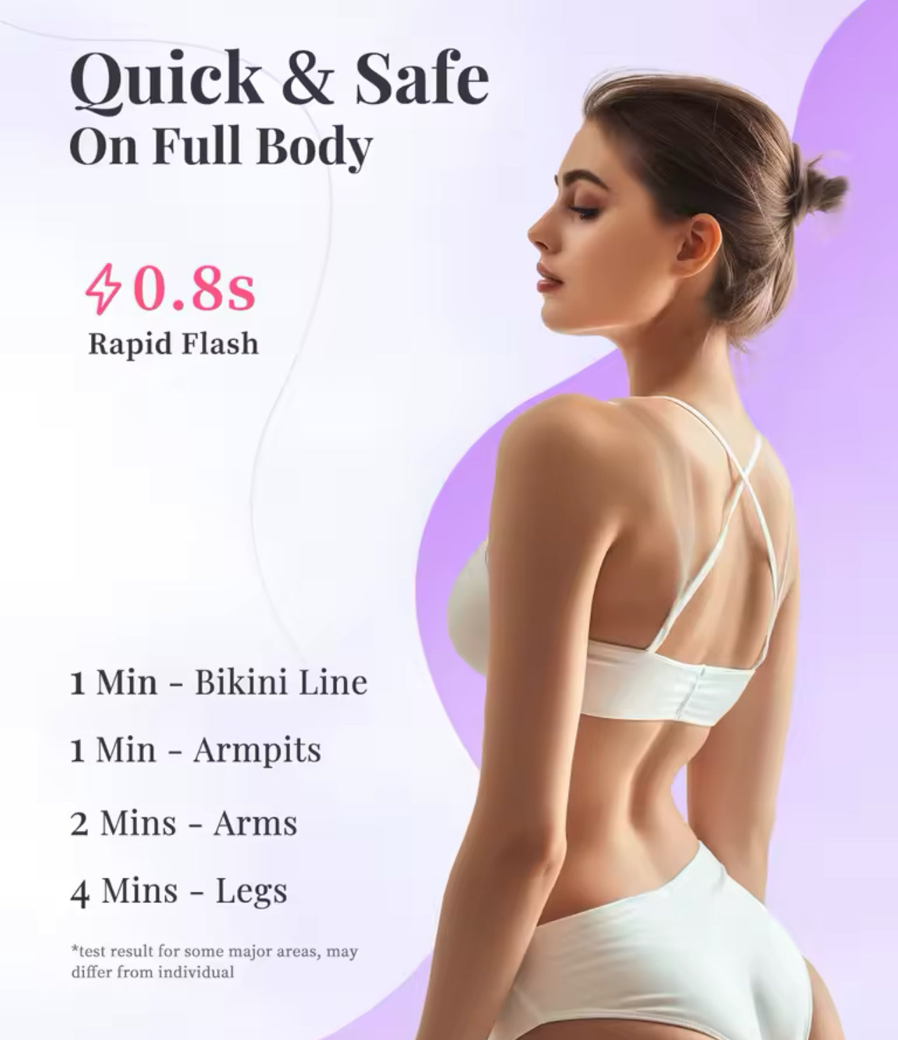 Hikyskin IPL Laser Hair Removal System Painless Home Device with Sapphire Ice-Cooling