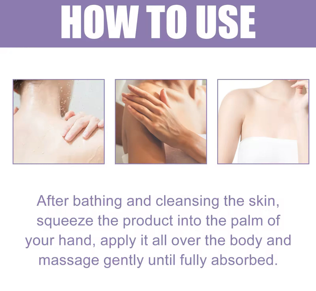 Lavender Skincare Cream Lightening & Moisturizing Body Serum