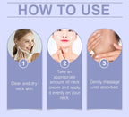 2Pcs Neck Firming & Tightening Cream Hydrating & Wrinkle-Reducing