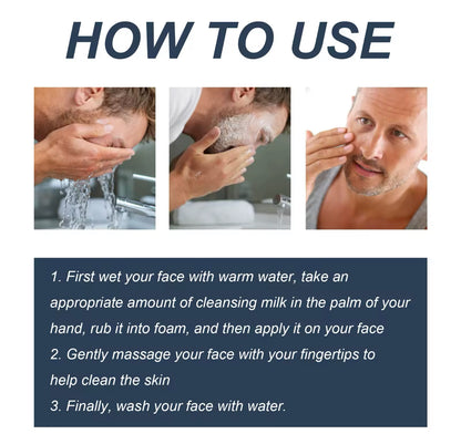 Men’s Skincare & Hair Care Kit Anti-Wrinkle & Strengthening