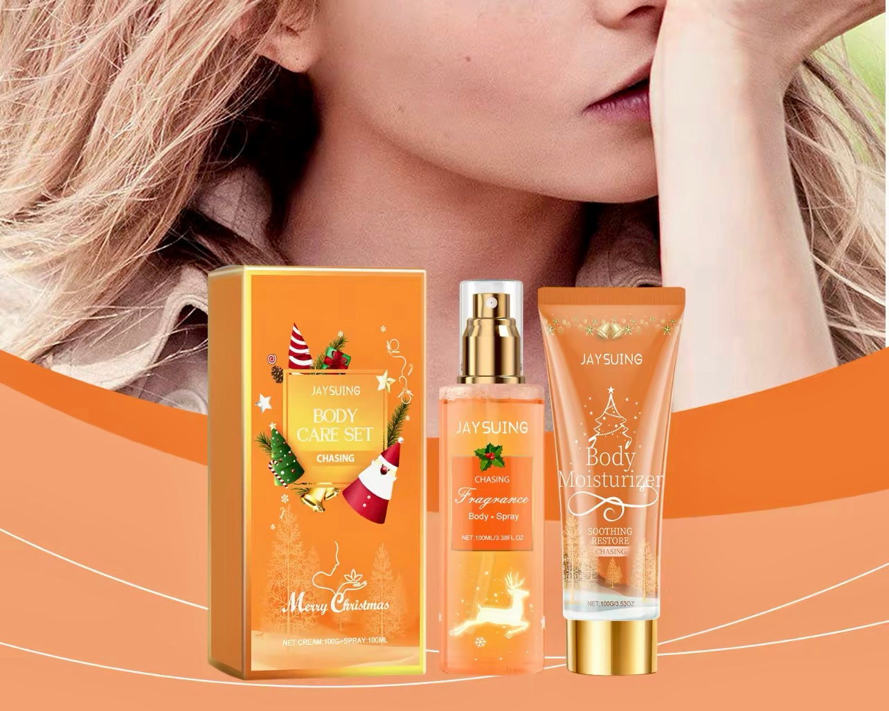 Pheromone Body Care Set Floral Scent, Spray & Lotion