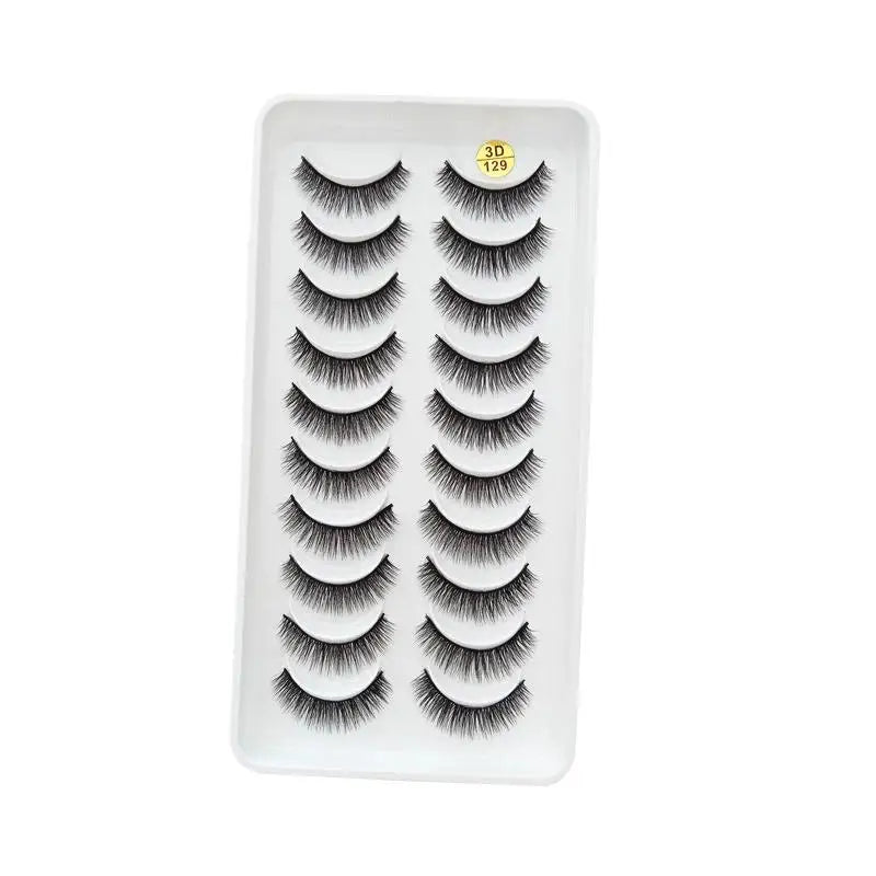 5/10 Pairs 3D Faux Mink Long Natural False Eyelashes – Dramatic & Thick