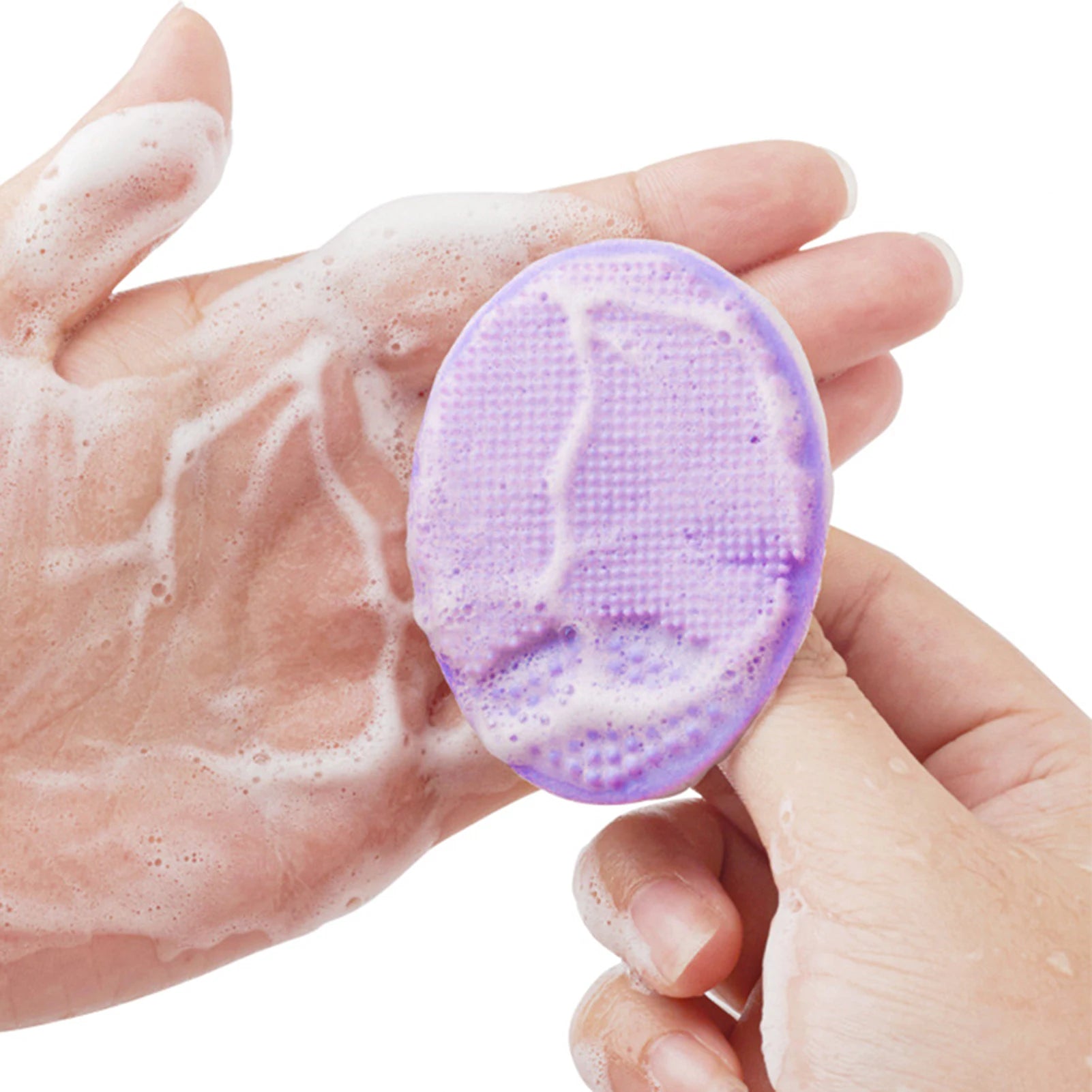 Silicone Face Cleansing Brush – Mini Waterproof Facial Massager & Deep Pore Cleanser for Gentle Skin Care
