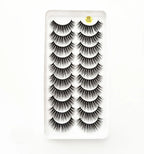 5/10 Pairs 3D Faux Mink Long Natural False Eyelashes – Dramatic & Thick