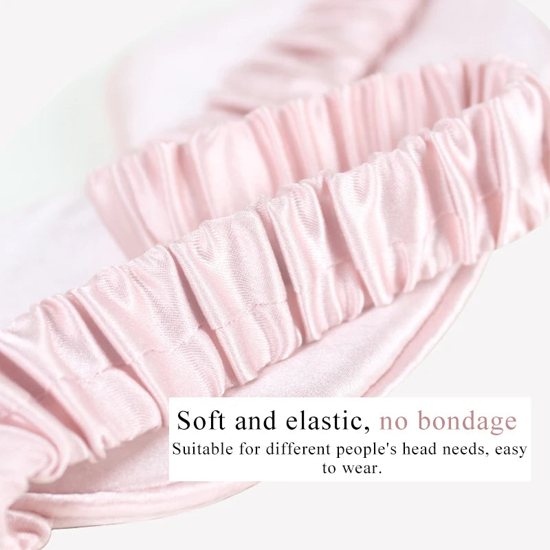 100% Natural Silk Sleeping Eye Mask – Soft Breathable Eyeshade Eye Patch for Comfortable Sleep