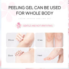 Japan Sakura Peeling Gel – Cherry Blossom Exfoliating Facial Scrub for Deep Cleansing & Smooth Skin