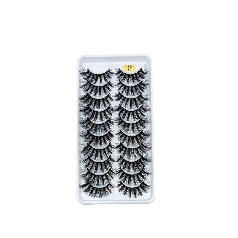 5/10 Pairs 3D Faux Mink Long Natural False Eyelashes – Dramatic & Thick