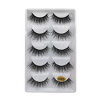 5/10 Pairs 3D Faux Mink Long Natural False Eyelashes – Dramatic & Thick