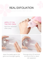 LAIKOU Sakura Moisturizing Facial Cleanser & Peeling Gel – Deep Cleanse & Exfoliate