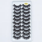 5/10 Pairs 3D Faux Mink Long Natural False Eyelashes – Dramatic & Thick