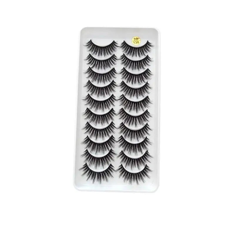 5/10 Pairs 3D Faux Mink Long Natural False Eyelashes – Dramatic & Thick