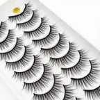 5/10 Pairs 3D Faux Mink Long Natural False Eyelashes – Dramatic & Thick