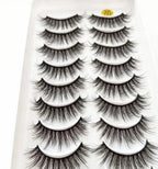 5/10 Pairs 3D Faux Mink Long Natural False Eyelashes – Dramatic & Thick