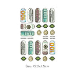 3D Dollar Sign Nail Art Stickers