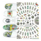 3D Dollar Sign Nail Art Stickers