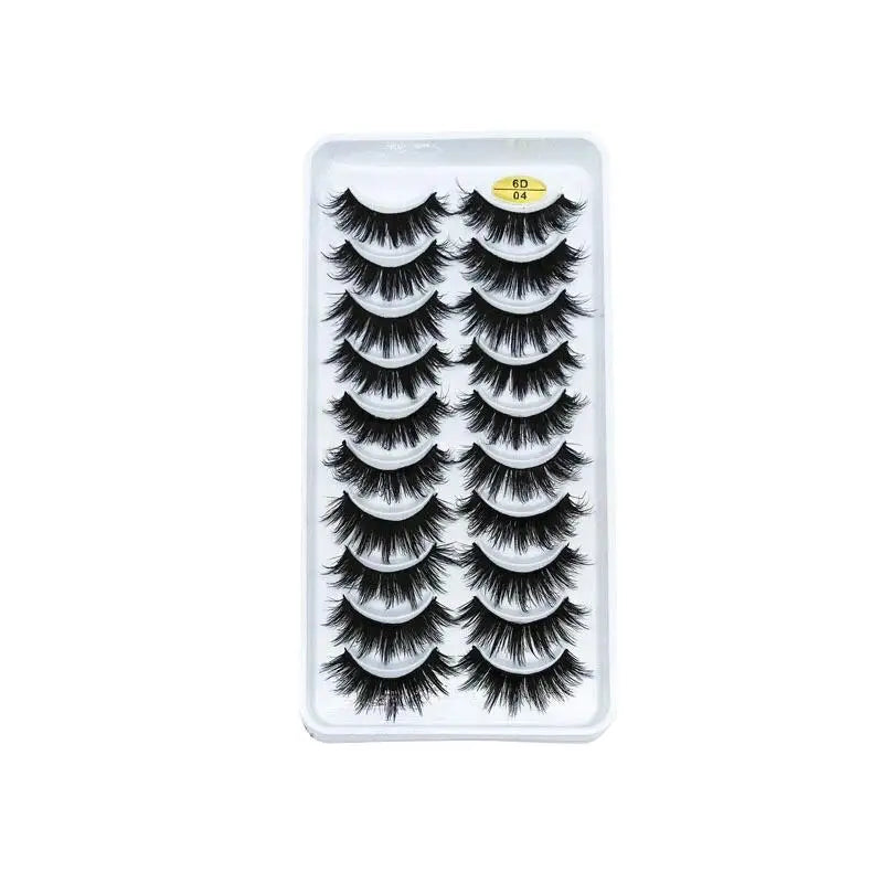 5/10 Pairs 3D Faux Mink Long Natural False Eyelashes – Dramatic & Thick