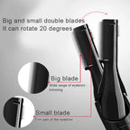 Electric Eyebrow & Body Hair Trimmer – Versatile & Washable Razor