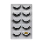 5/10 Pairs 3D Faux Mink Long Natural False Eyelashes – Dramatic & Thick