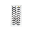 5/10 Pairs 3D Faux Mink Long Natural False Eyelashes – Dramatic & Thick