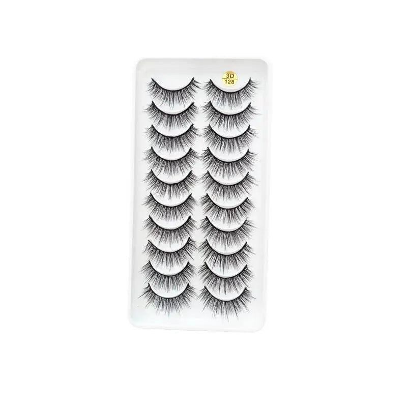 5/10 Pairs 3D Faux Mink Long Natural False Eyelashes – Dramatic & Thick