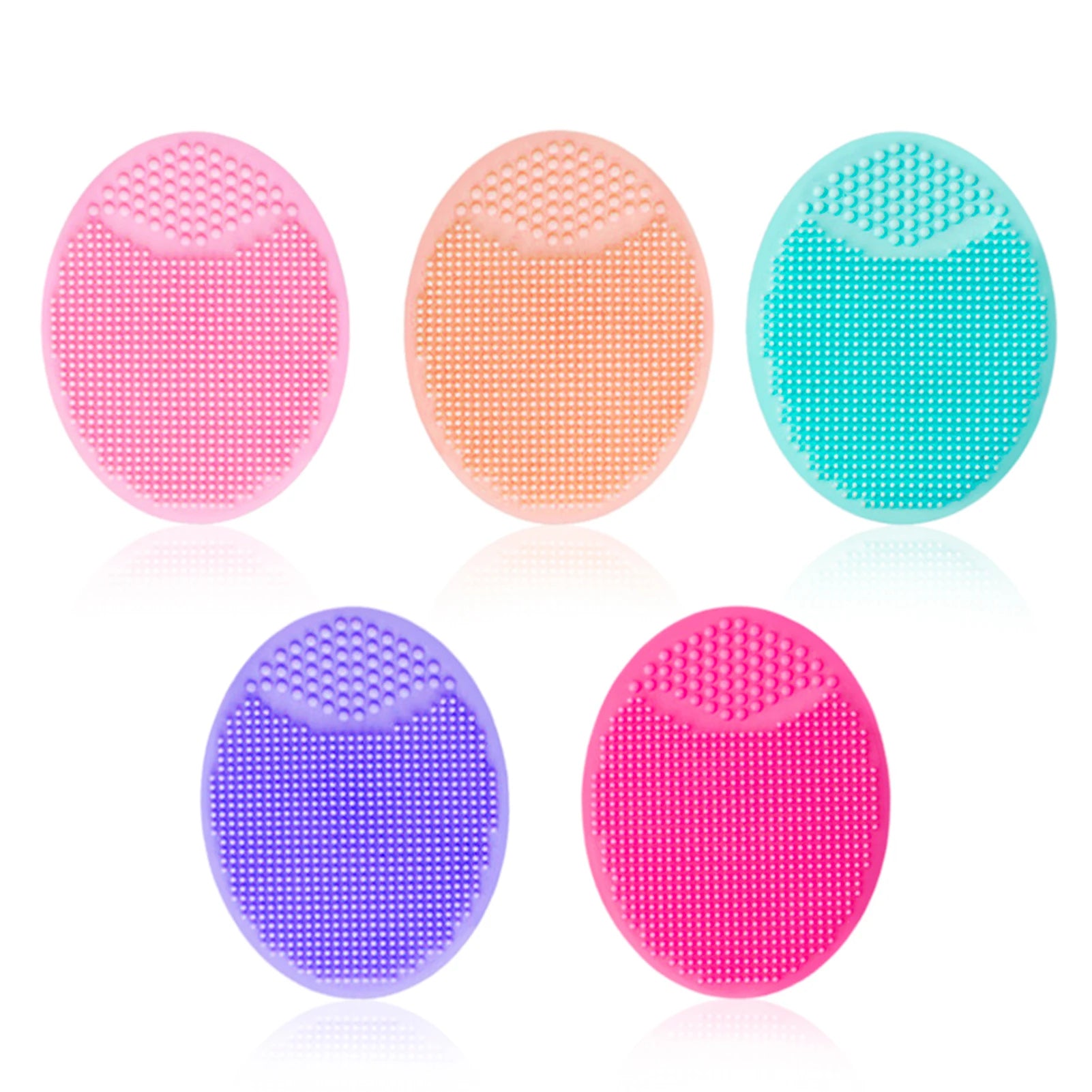 Silicone Face Cleansing Brush – Mini Waterproof Facial Massager & Deep Pore Cleanser for Gentle Skin Care