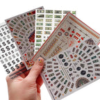 3D Dollar Sign Nail Art Stickers