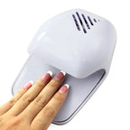 Portable Electric Nail Dryer – Powerful Fan Blower for Gel Polish Curing, Manicure & Pedicure Tool